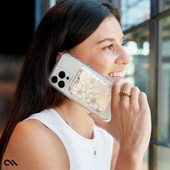 Case-mate Floral Gems MagSafe Wallet for Cell Phone, Removable / NIB - Picture 8 of 8